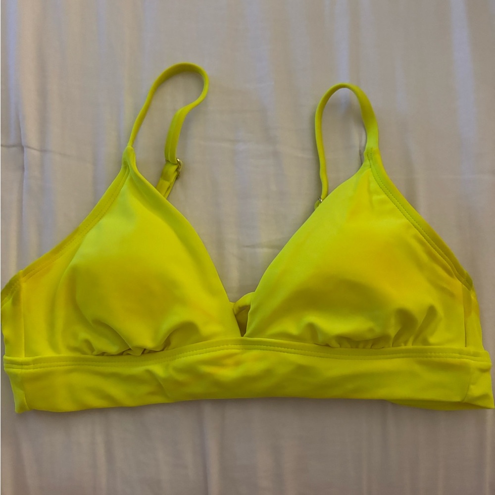Vibrant Yellow Women's Bikini top